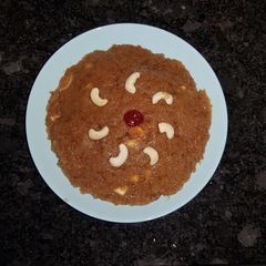 A picture of Bread halwa.