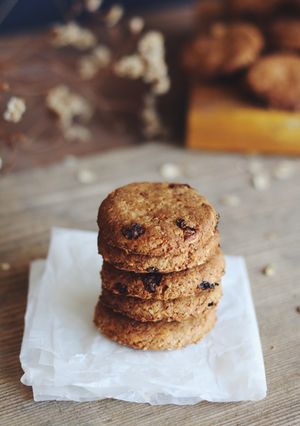 Foto di Biscotti integrali di farro con l’uvetta. Grancereale fatti in casa ❤️