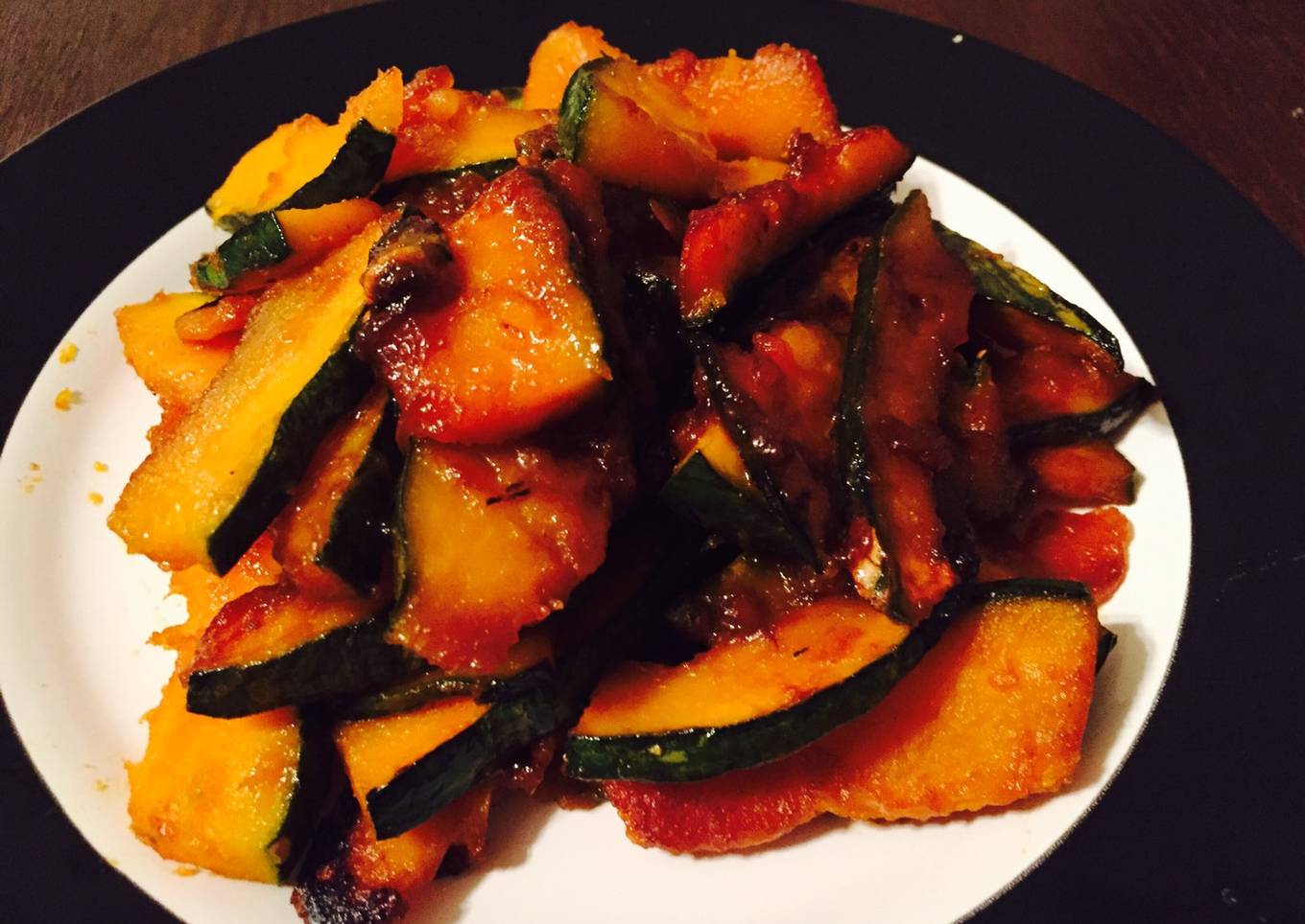 Fried Winter Squash
