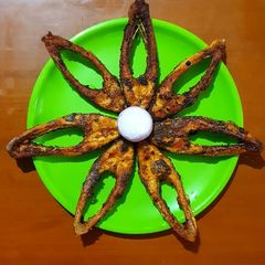 A picture of Pomfret Fish Fry.