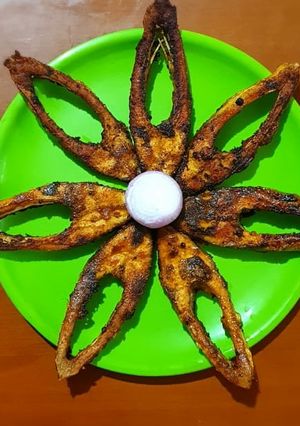 A picture of Pomfret Fish Fry.