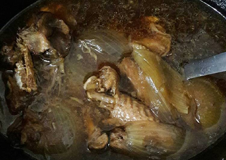 Ayam Kecap Mentega (slow cooker)