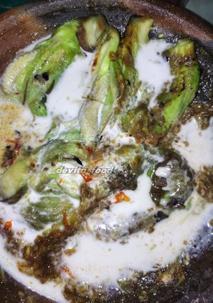 Foto resep Terong Bakar Penyet Santan