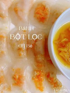 Hình của món Bánh bột lọc em bé.