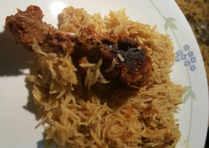 Recipe: Tasty Chicken fry biryani