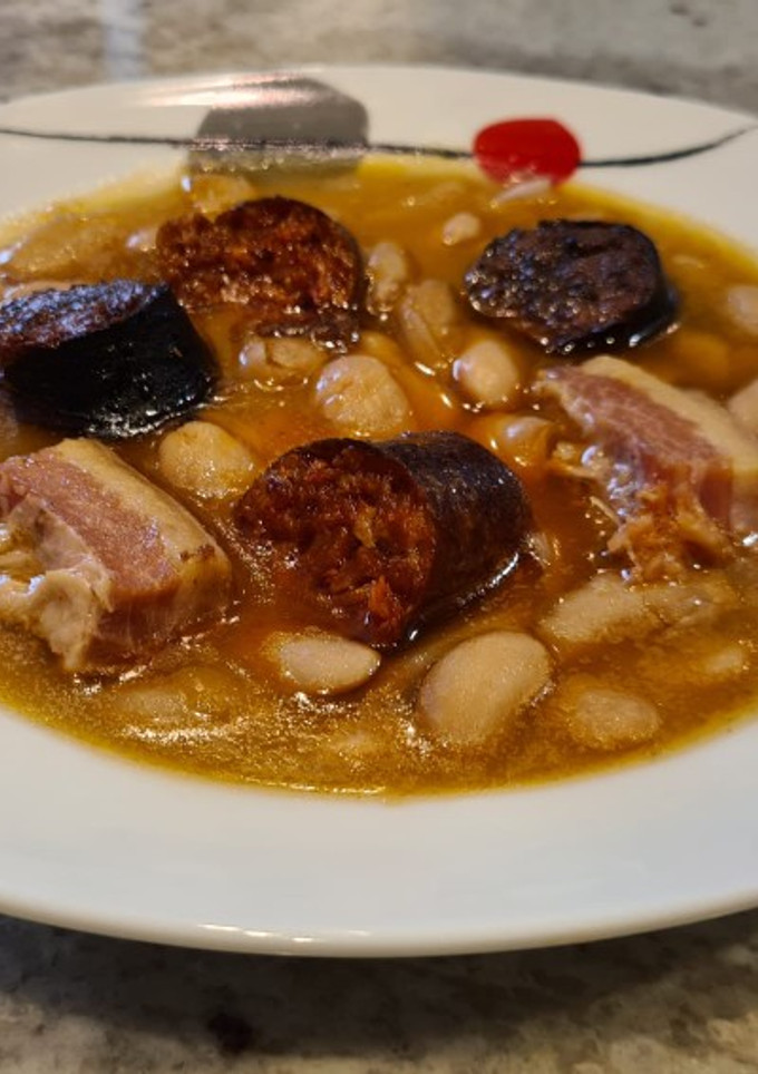 Una foto de Fabada en Crock-pot