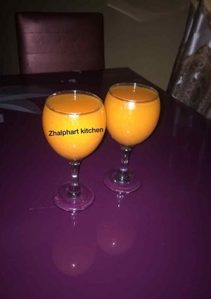 A picture of Carrot drink.
