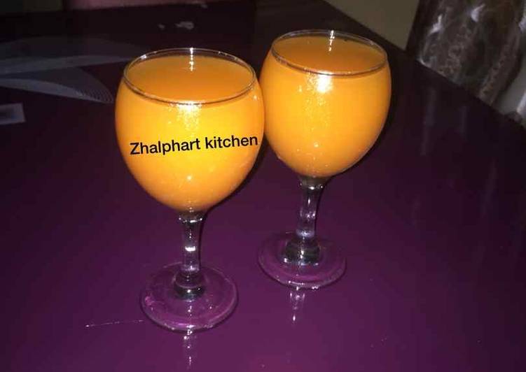 Simple Way to Make Great Carrot drink Cooking Basics for Beginners