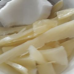 A picture of Coconut and abacha.
