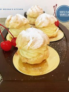 Foto resep Soes Fla Vanilla