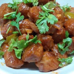 A picture of Soya Beans Manchurian.