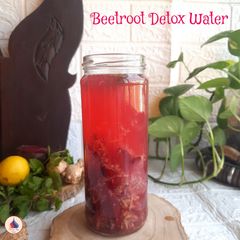 Beetroot detox water A picture of Beetroot detox water.