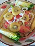 Ensalada con kiwi