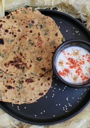 मेथी थेपला (Methi Thepla recipe in hindi) रेसिपी मुख्य फोटो