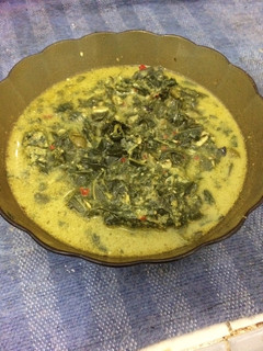 Foto resep Sayur Daun Ubi tumbuk