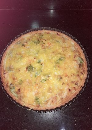 صورة لوصفة 😋 كيش بالبشاميل 😋