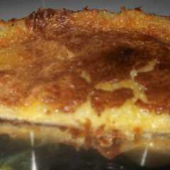 Una foto de Pastel de queso y merengue