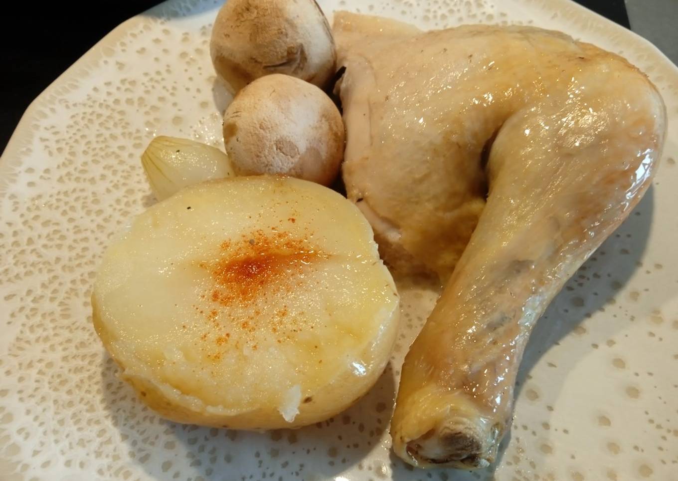 Pollo al ast