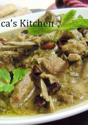 A picture of Hyderabadi Mutton Masala.