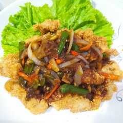 รูปของ Chicken Katsu Saus Mentega