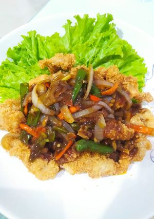 Foto resep Chicken Katsu Saus Mentega