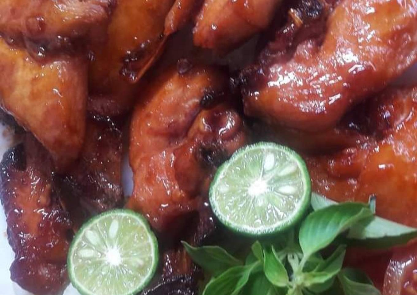 Ayam panggang merah