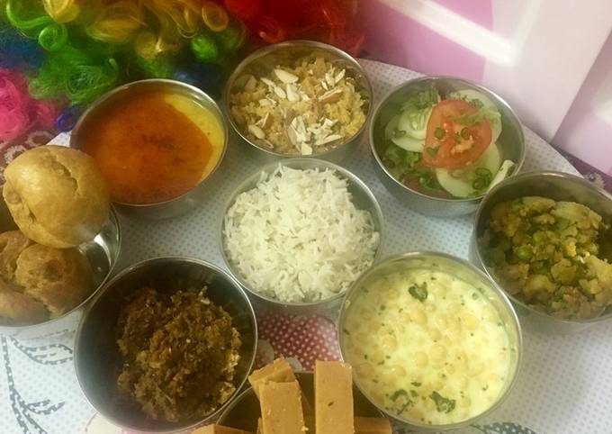 #dussehra Dussehra platter Dal Bafla Post 5