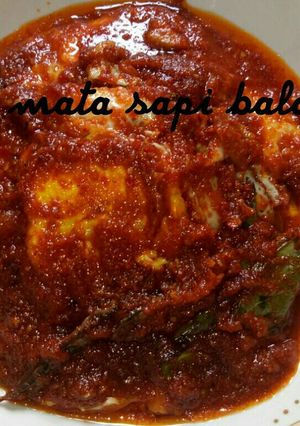 Foto resep Telur mata sapi balado