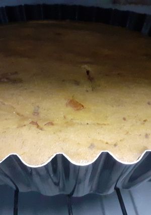 Una foto de Torta de banana y naranja