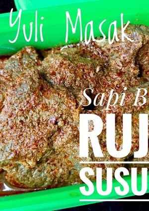 Foto resep Sapi bumbu rujak ala Oma Yuli #KitaBerbagi