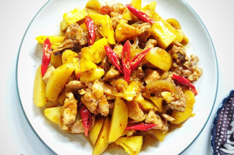 Cara Buat Tumis Ayam Kentang Saus Lada Hitam Murah