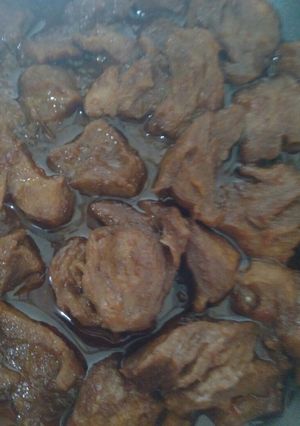 Foto resep Daging bumbu rujak vegetarian
