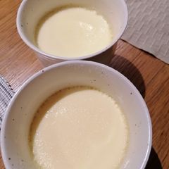 A picture of Steam Egg with Milk.