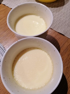 A picture of Steam Egg with Milk.