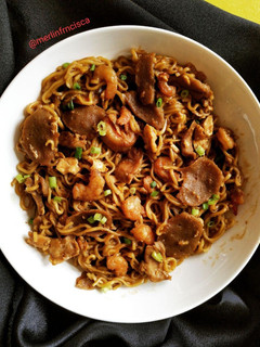 Foto resep Mie goreng godog versi mamih merlin
