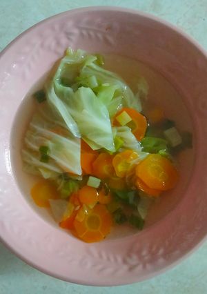 Foto resep Sayur sop bening sehat dan simple