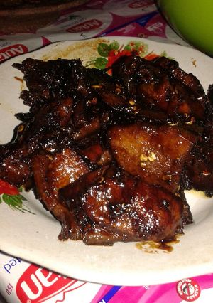 Foto resep Daging bakar pedas manis