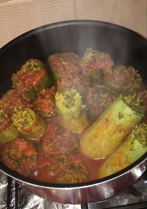 صورة لوصفة محشي على طريقة zadia