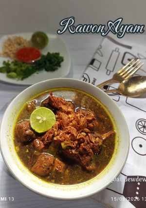 Foto resep Rawon Ayam