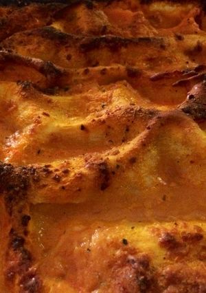 Une photo de Lasagnes au jambon & mozzarella