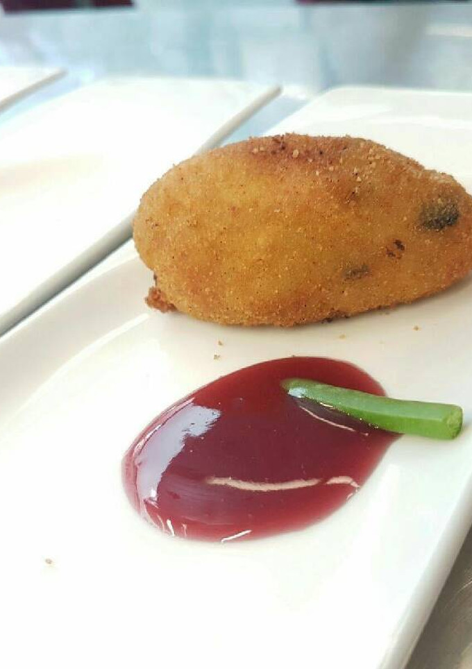 Una foto de Croquetas de verduras asadas