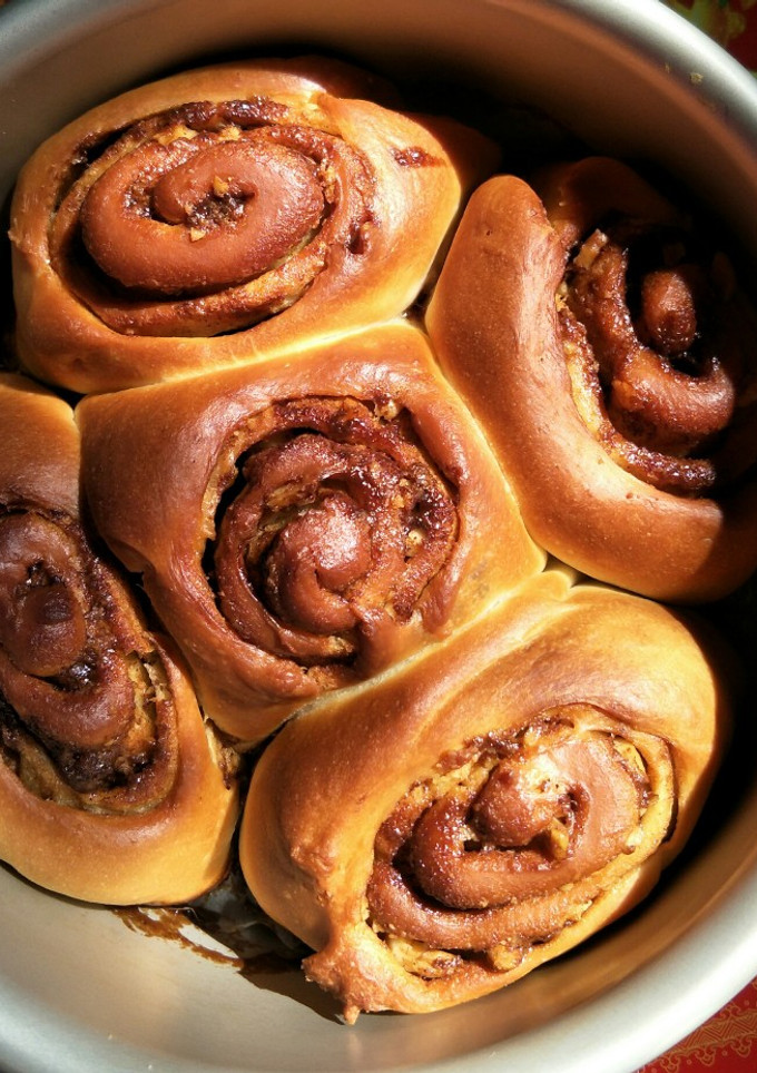 A picture of Brown Sugar Cinnamon Rolls.