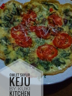 Foto resep Omelette sayur keju