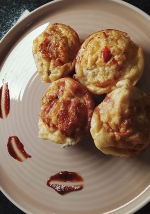 Una foto de Muffins salados keto para tus almuerzos