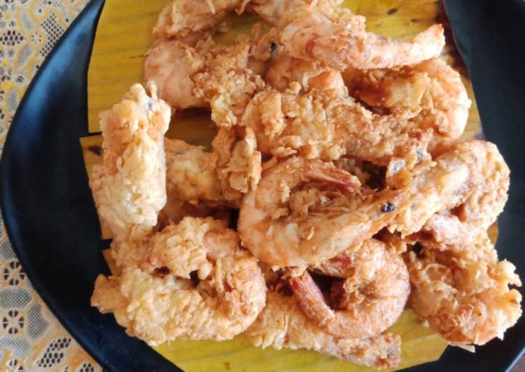Resep Udang Goreng Krispi, Sempurna