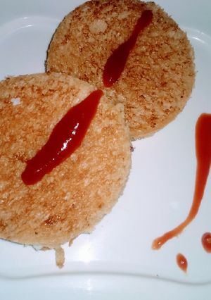 A picture of Paneer sandwich.