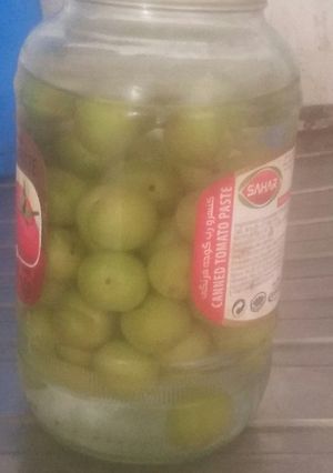 عکسی از دستور ترشی الوچه