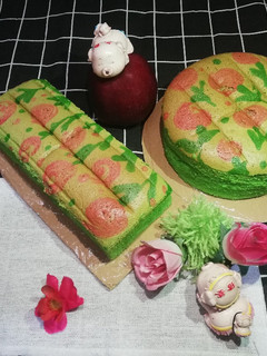 Foto resep Ogura Pandan Jelita Cake