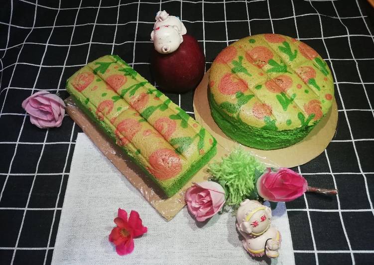 Ogura Pandan Jelita Cake