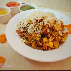 Nachos & Corn Chaat A picture of Nachos & Corn Chaat.